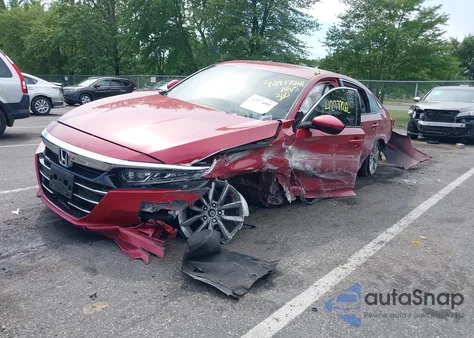 2021 Honda Accord Lx из США, поврежденный, VIN 1HGCV1F17MA050917